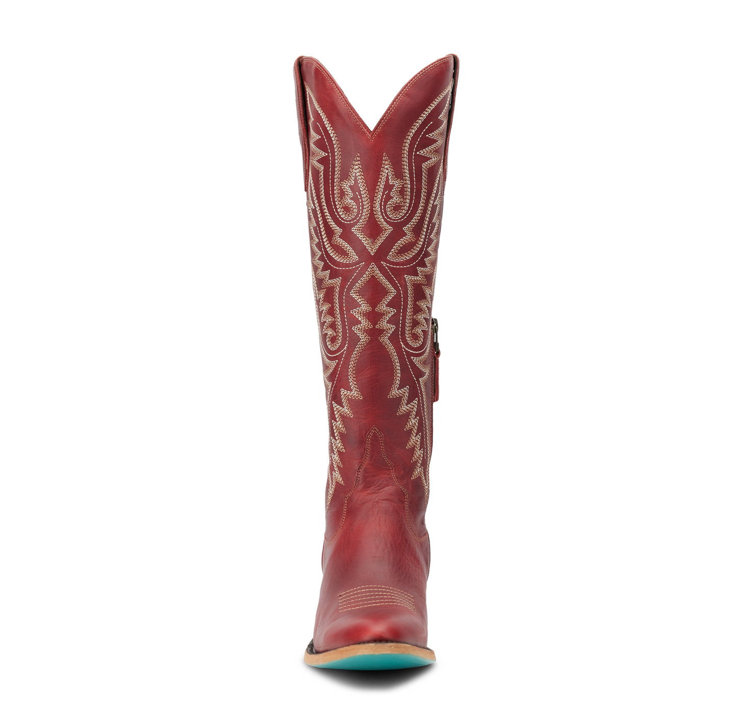 Monica Knee High Corset - Smoldering Ruby
