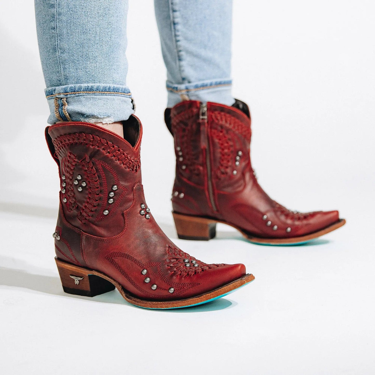 Cossette Bootie - Smoldering Ruby