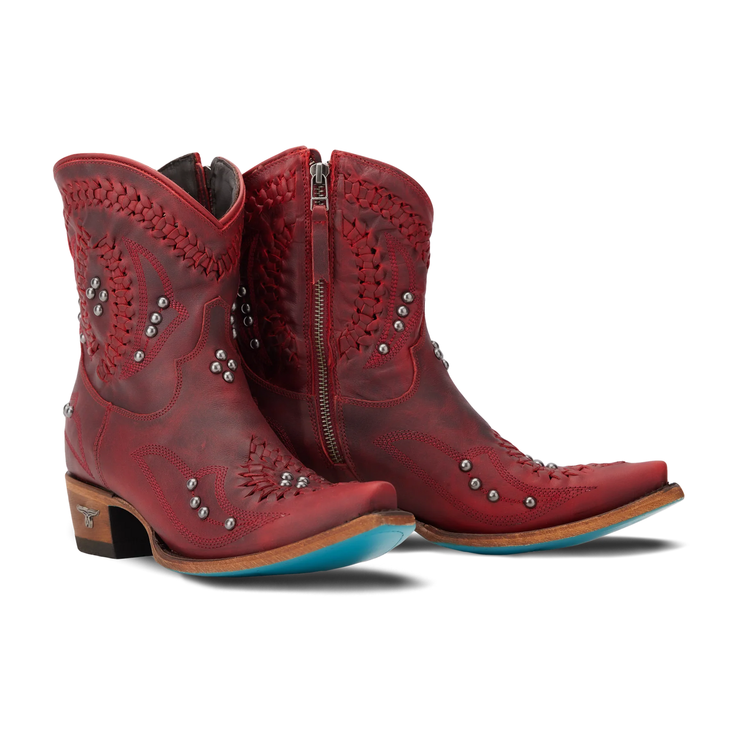 Red Cossette Bootie Smoldering Ruby Cowboy Boots