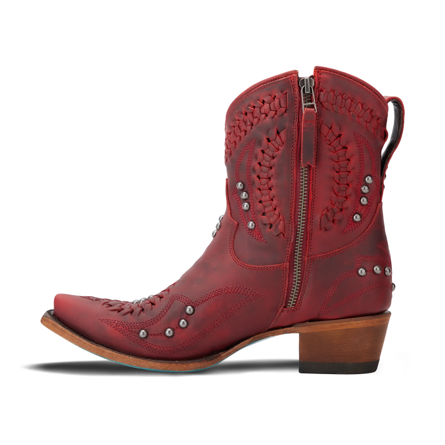 Smoldering Ruby Cossette Bootie