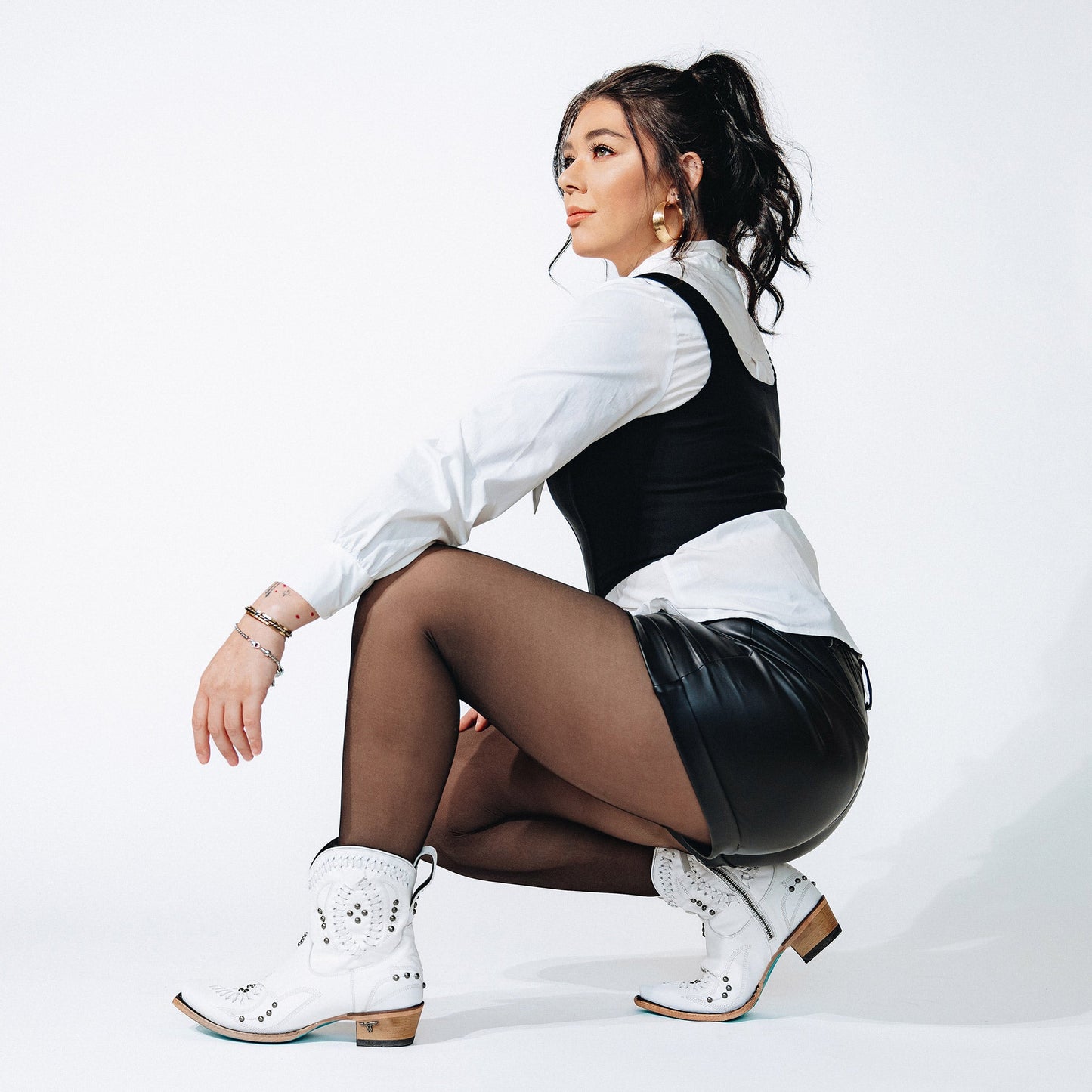 Cossette Bootie - Matte White