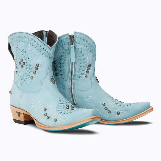 Powder blue Cossette Bootie cowboy boots