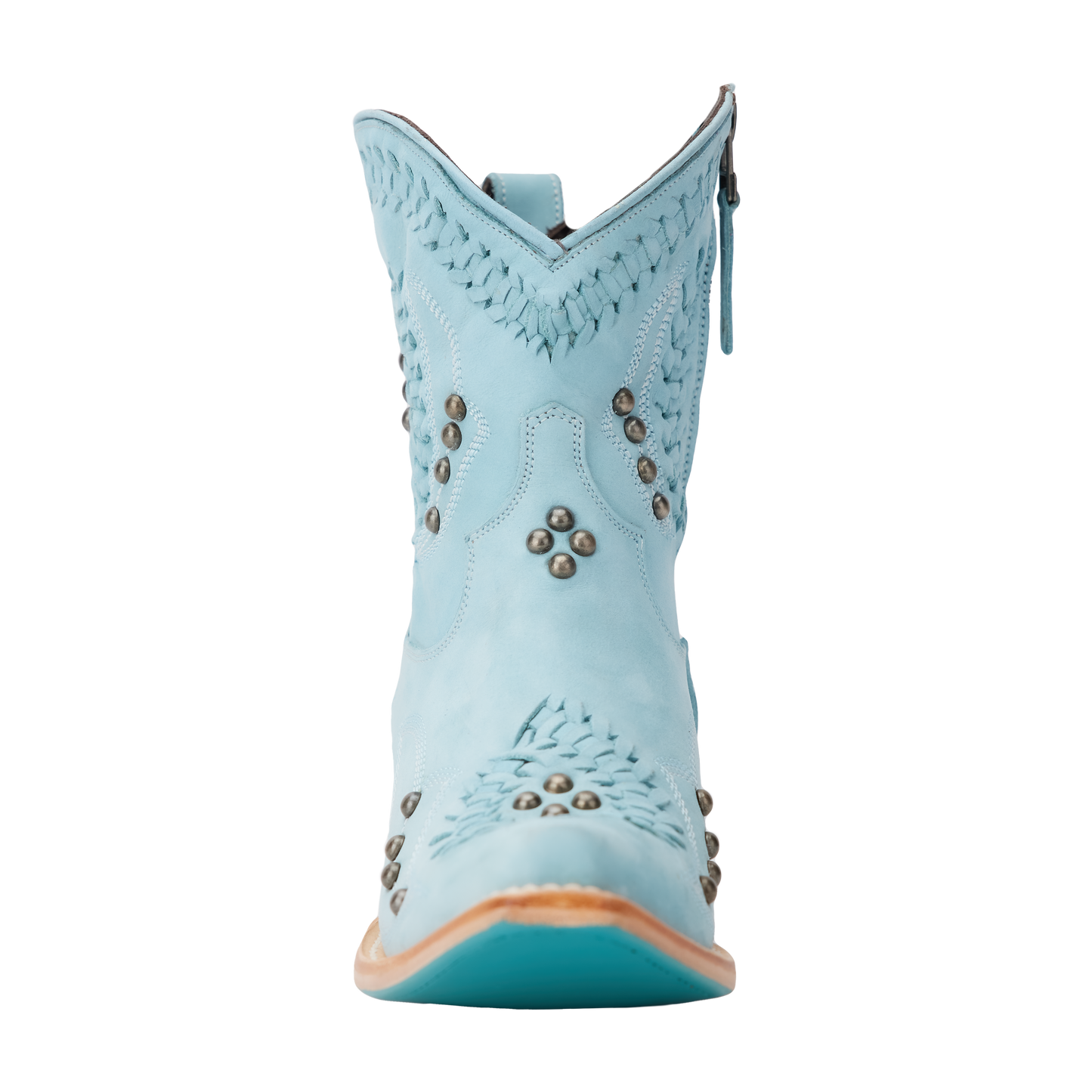 Powder Blue Cossette Bootie