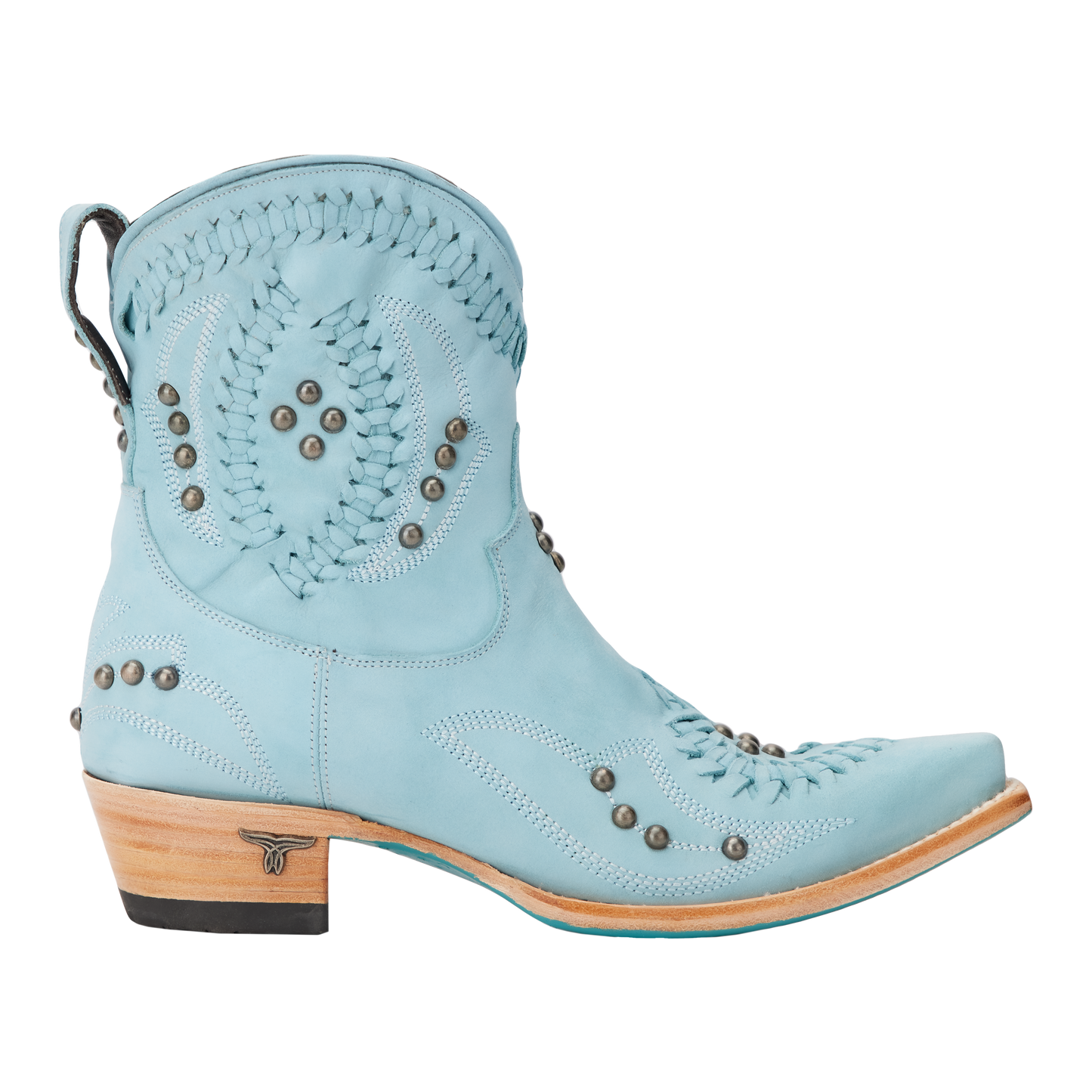Powder Blue Cossette Bootie