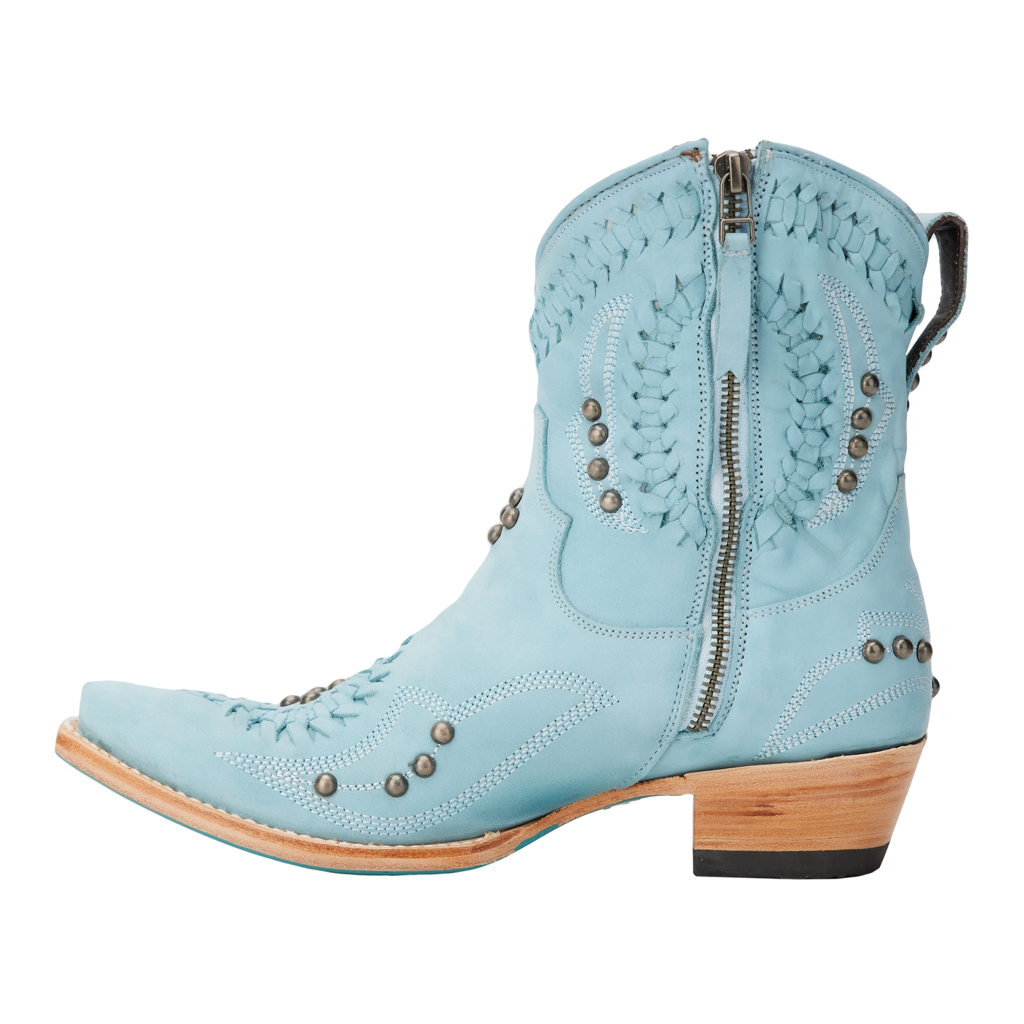 Powder blue Cossette Bootie