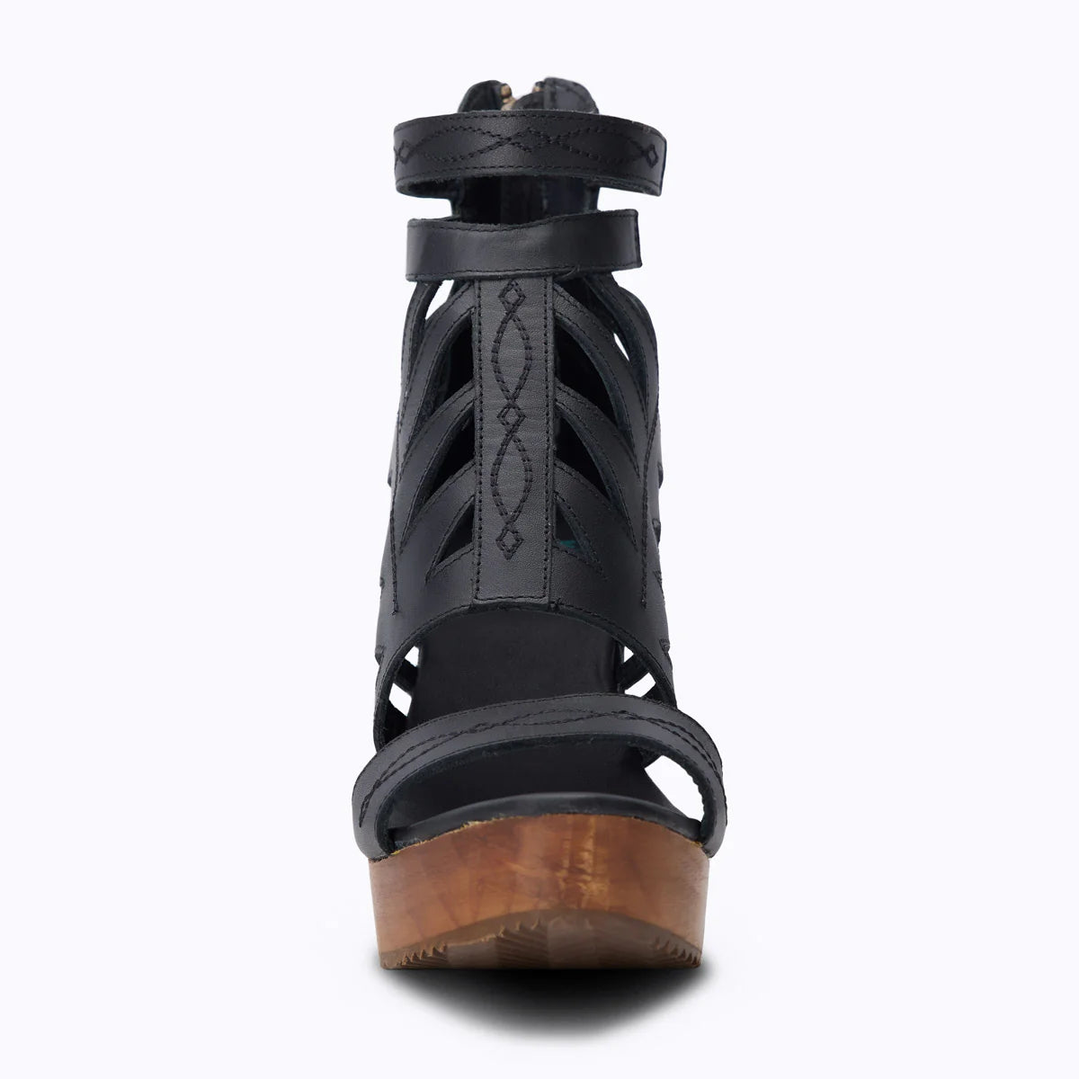 Becca Jet Black Platform Sandal