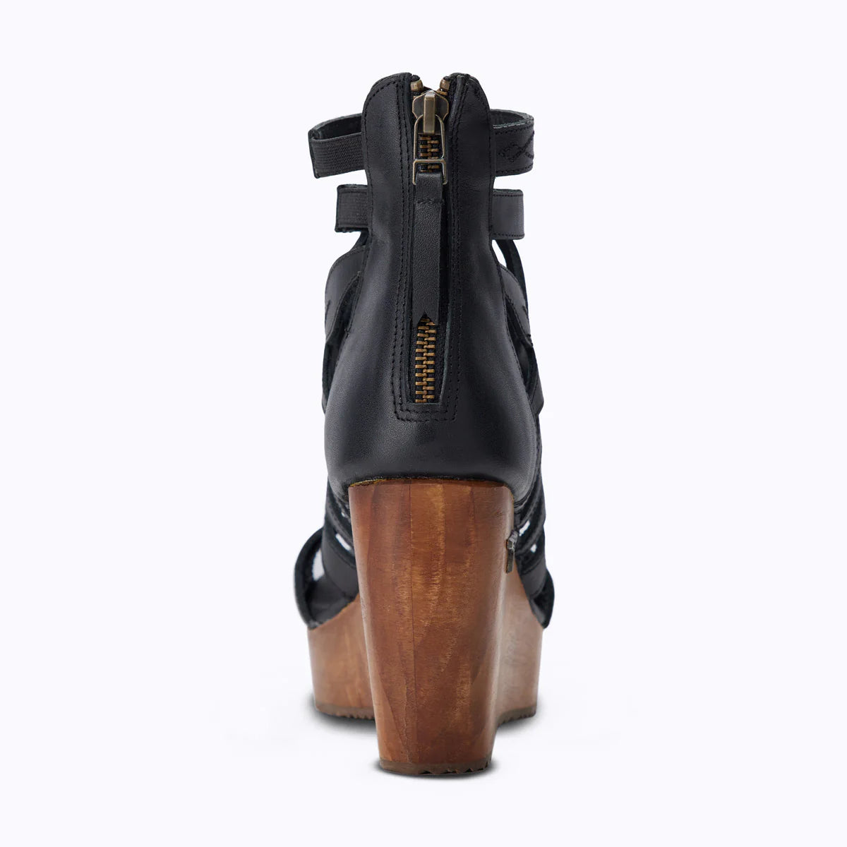 Becca Jet Black Wedge Sandal