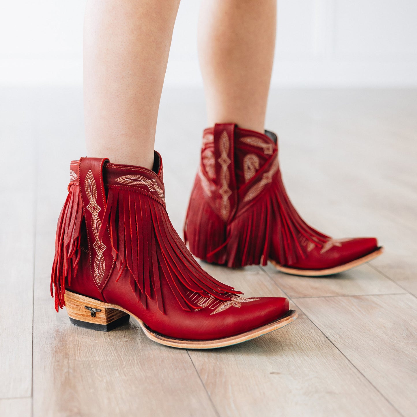Senita Falls Bootie - Smoldering Ruby