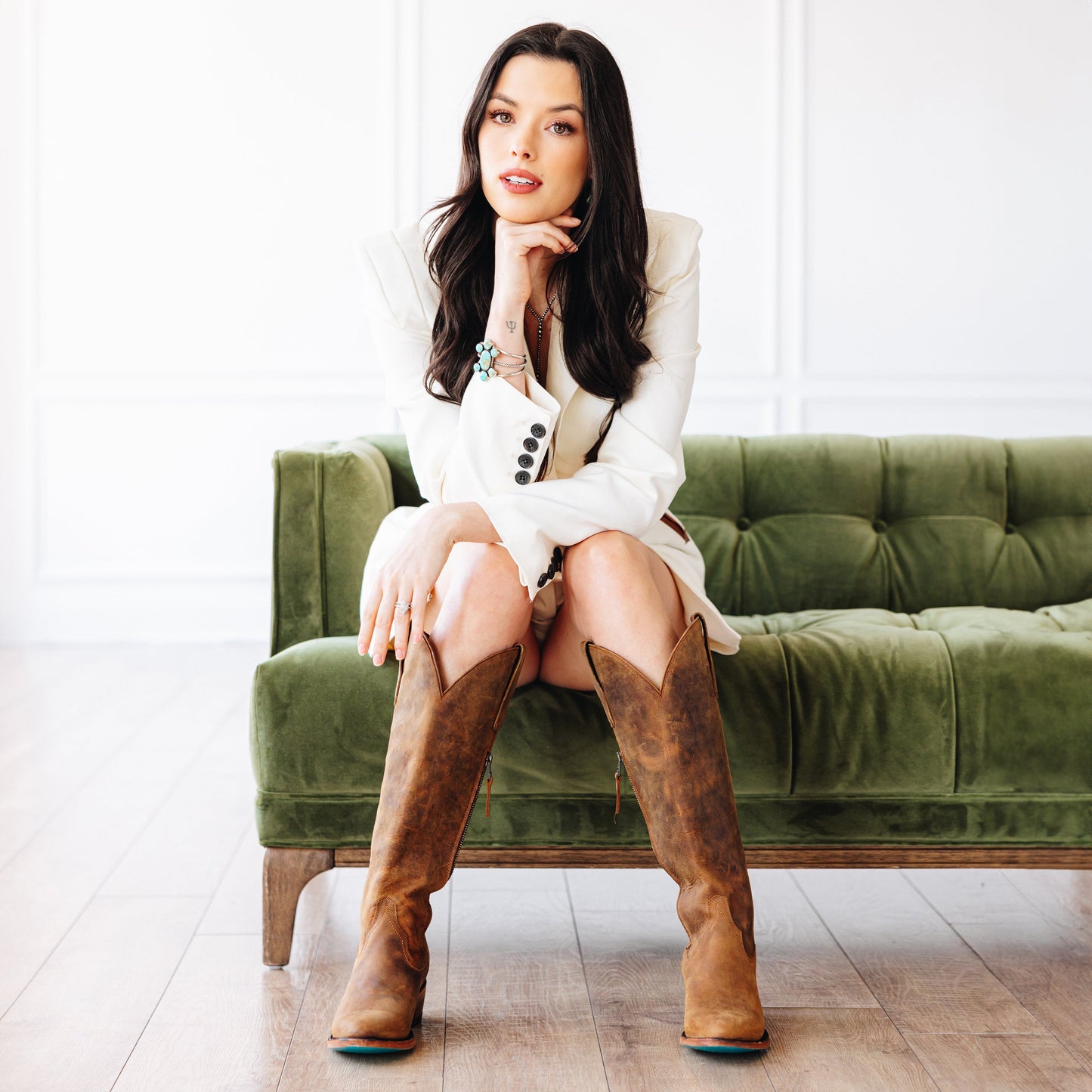 Plain Jane Boot - Burnt Caramel