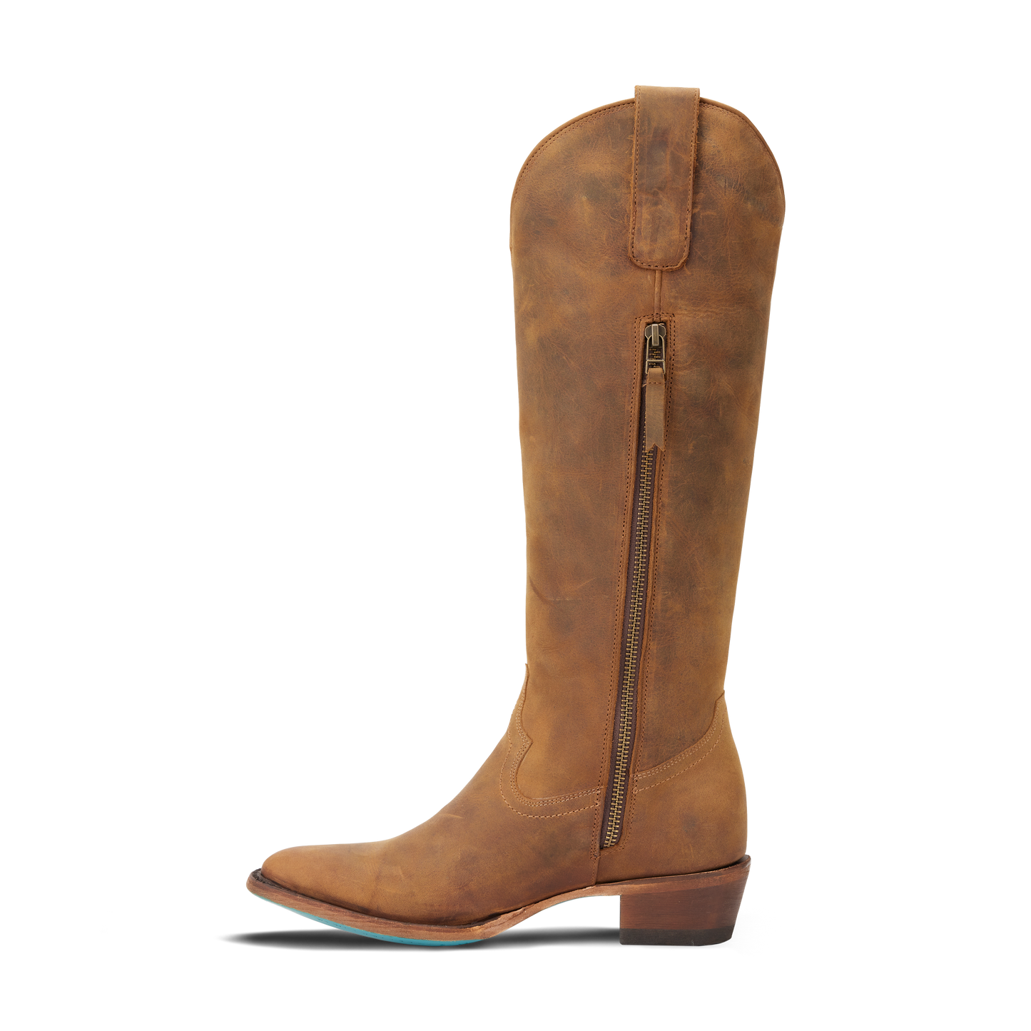 Plain Jane Boot - Burnt Caramel