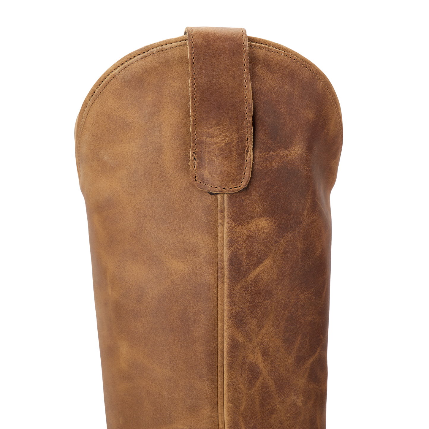 lb0546f Plain Jane Desert Clay leather boot close-up