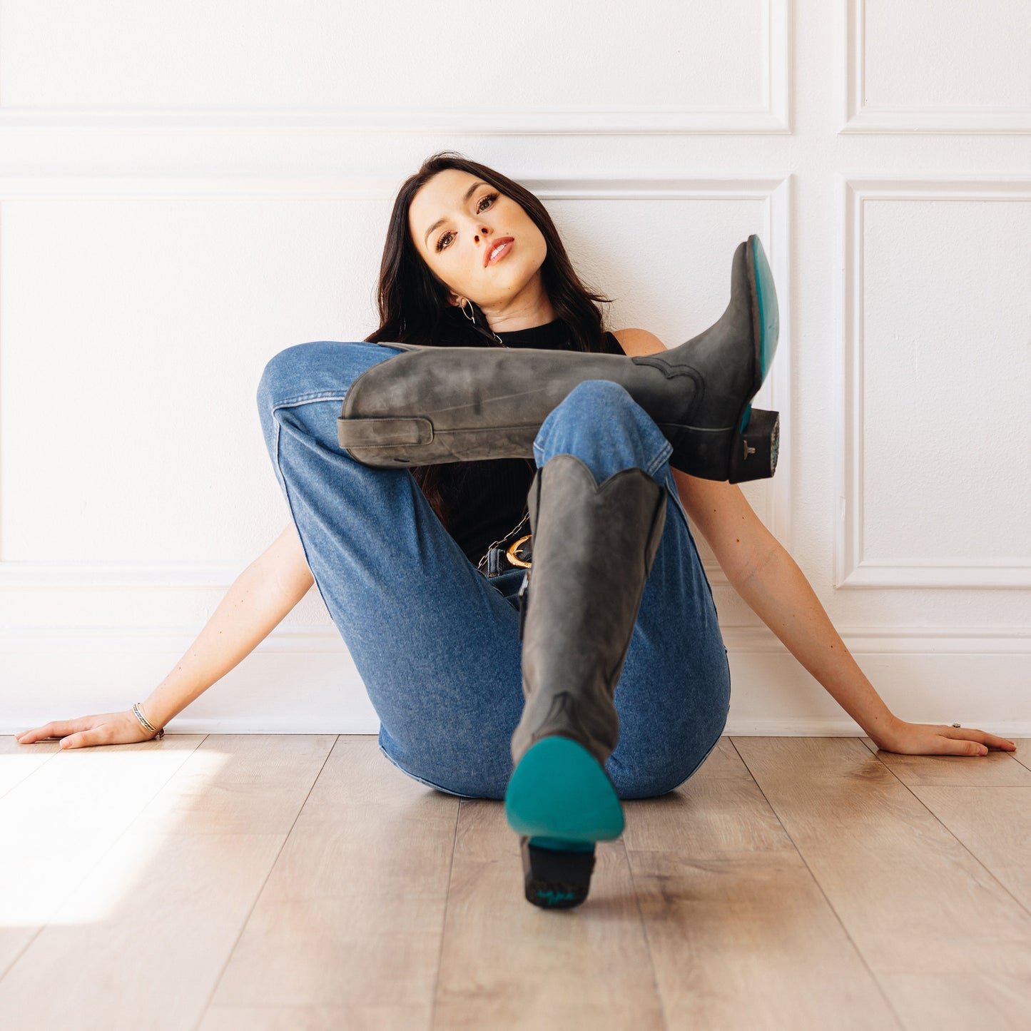 Plain Jane Boot - Matte Black