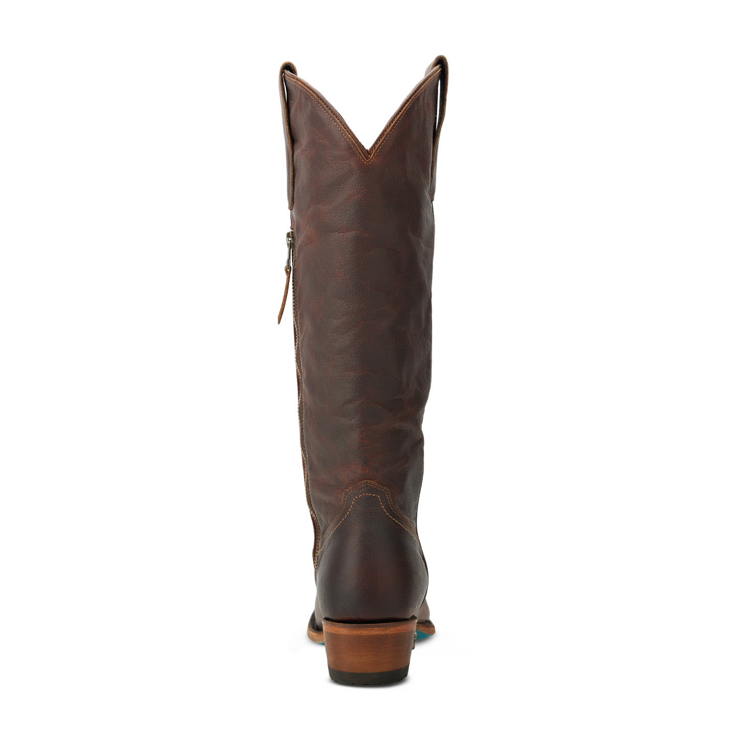 Cognac leather Plain Jane cowboy boot