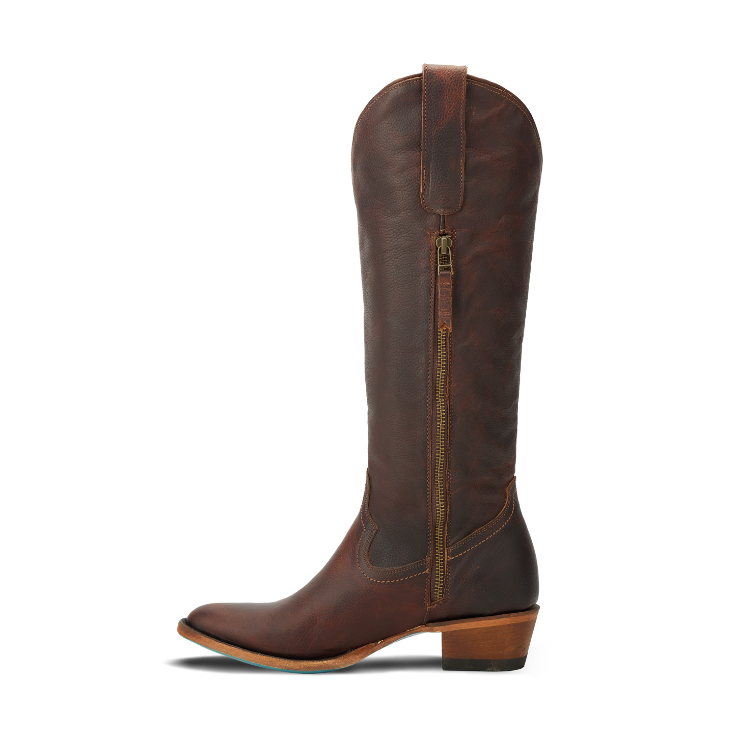 Cognac leather Plain Jane PS5 boot