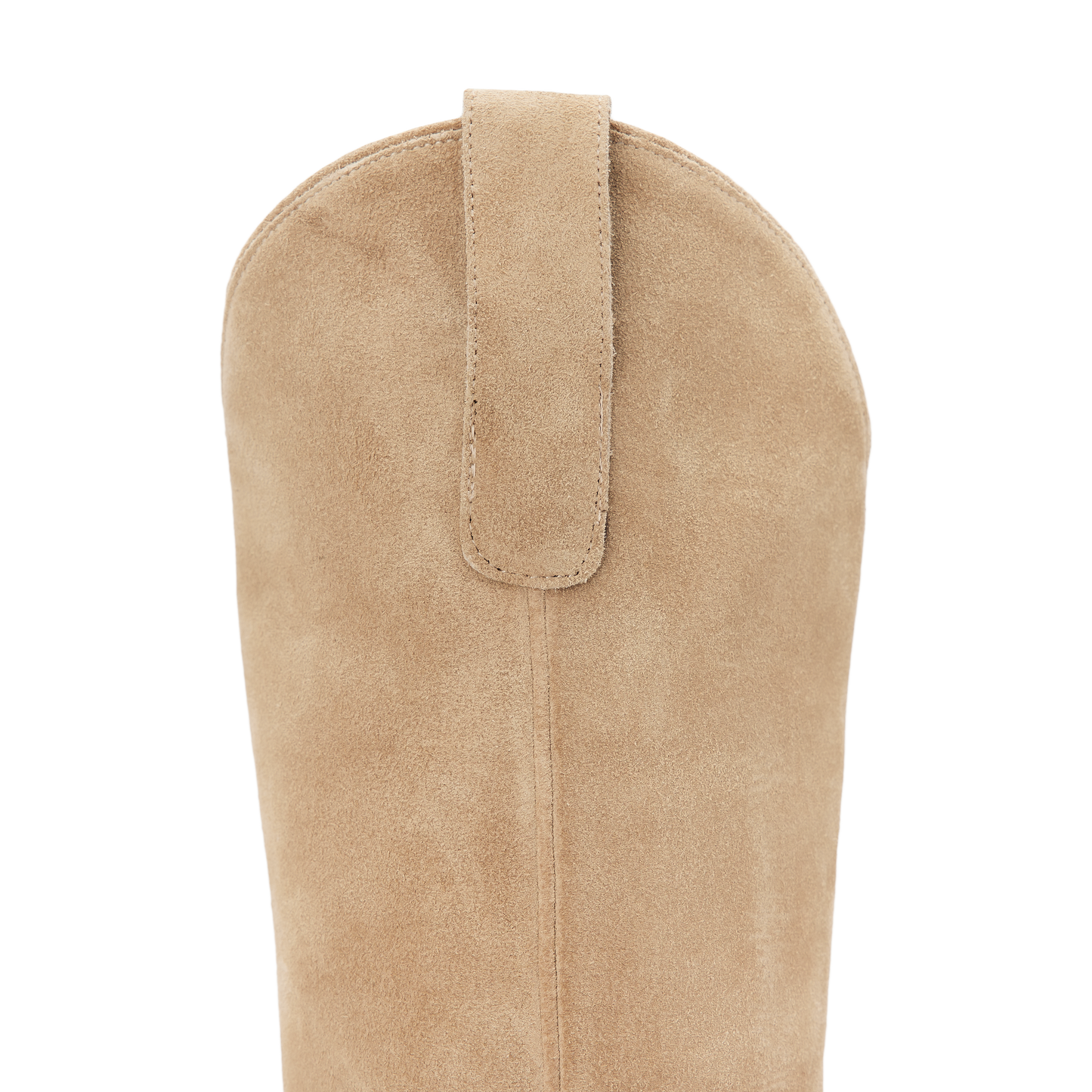 Plain Jane Boot - Latte Suede
