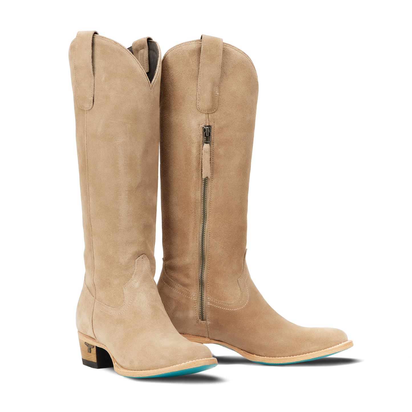 Plain Jane Boot - Latte Suede