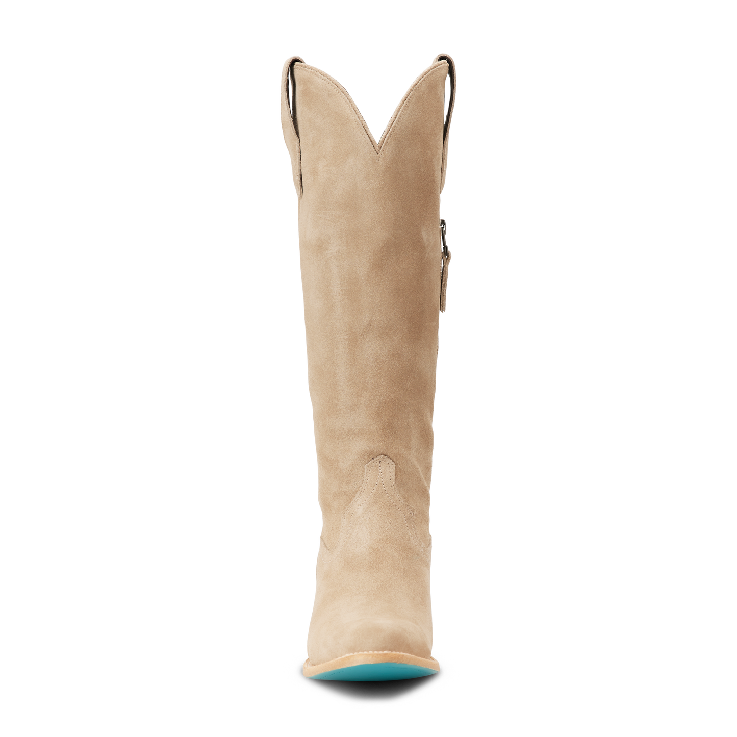 Plain Jane Boot - Latte Suede