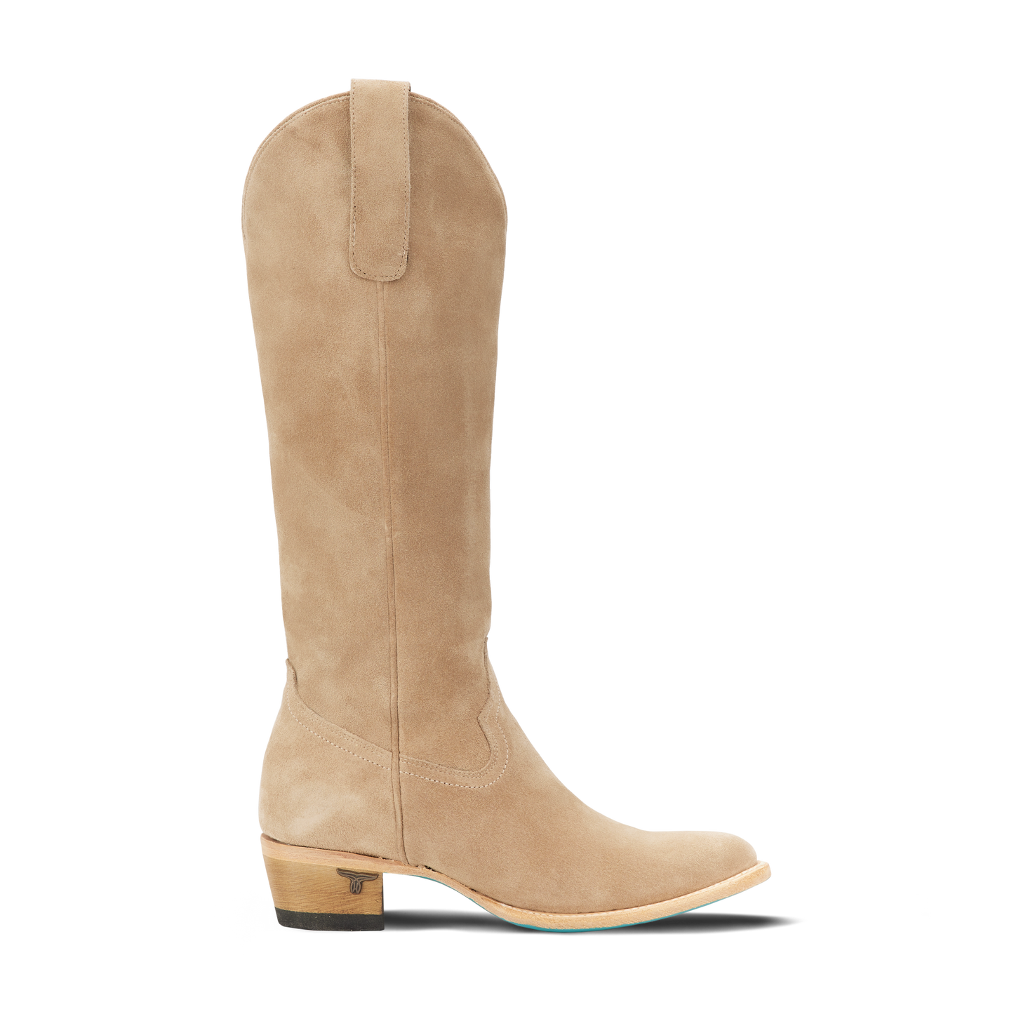 Plain Jane Boot - Latte Suede