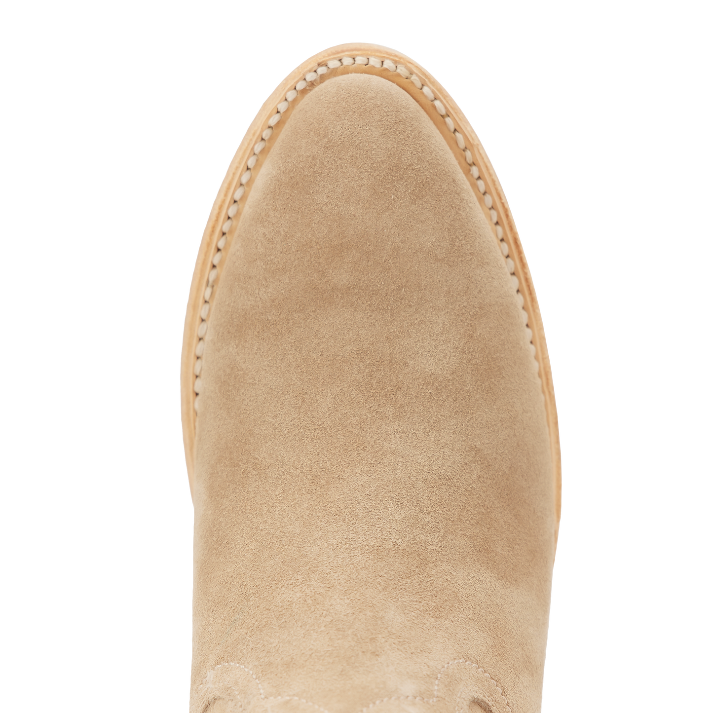 Plain Jane Boot - Latte Suede