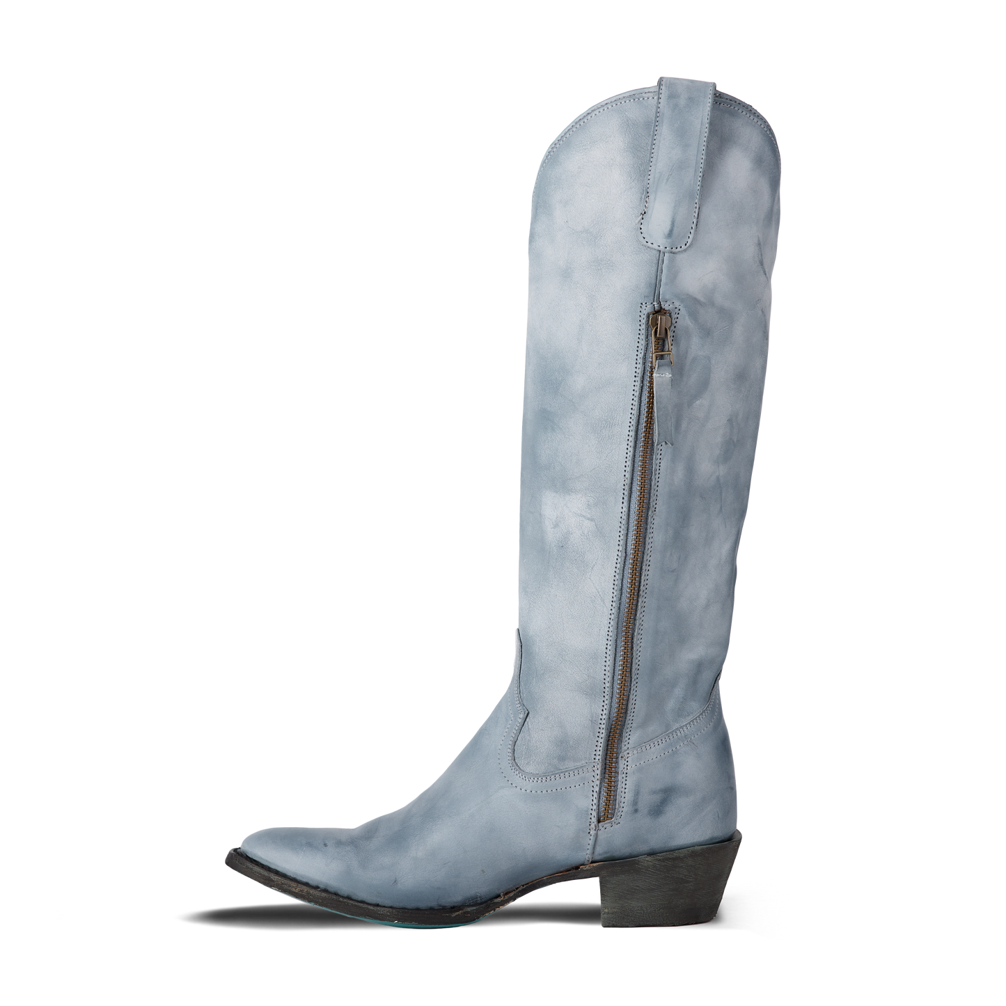Plain Jane Boot - Washed Denim