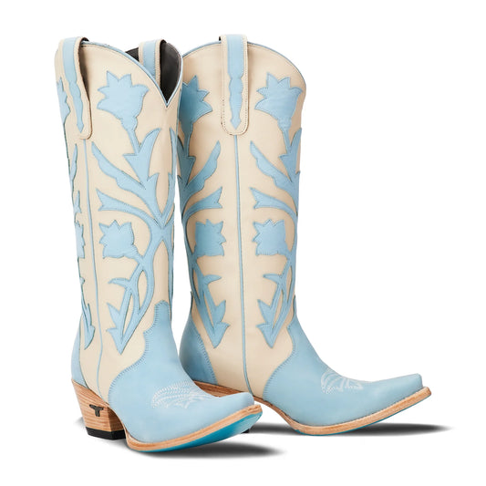 Jolene Blueberry Buttermilk Cowboy Boots
