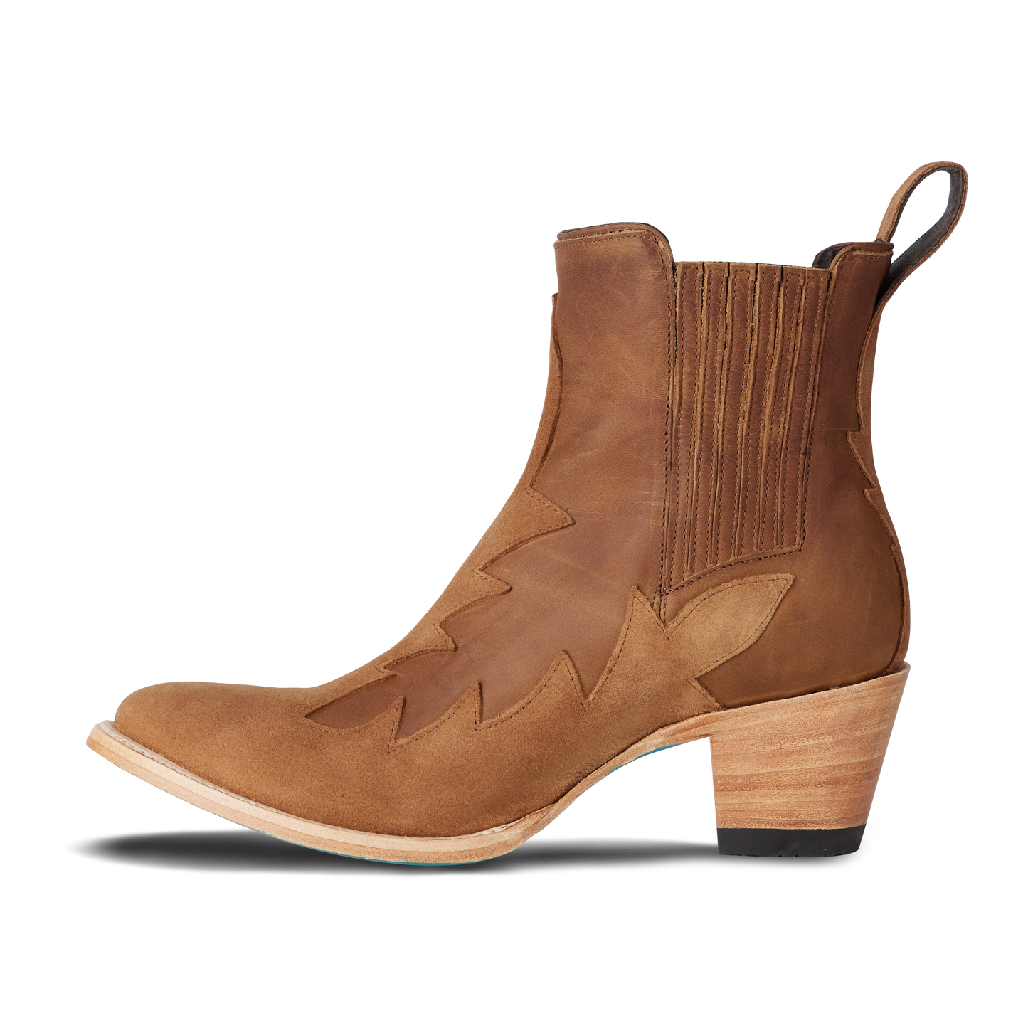 Western Chelsea Bootie - Toffee Suede