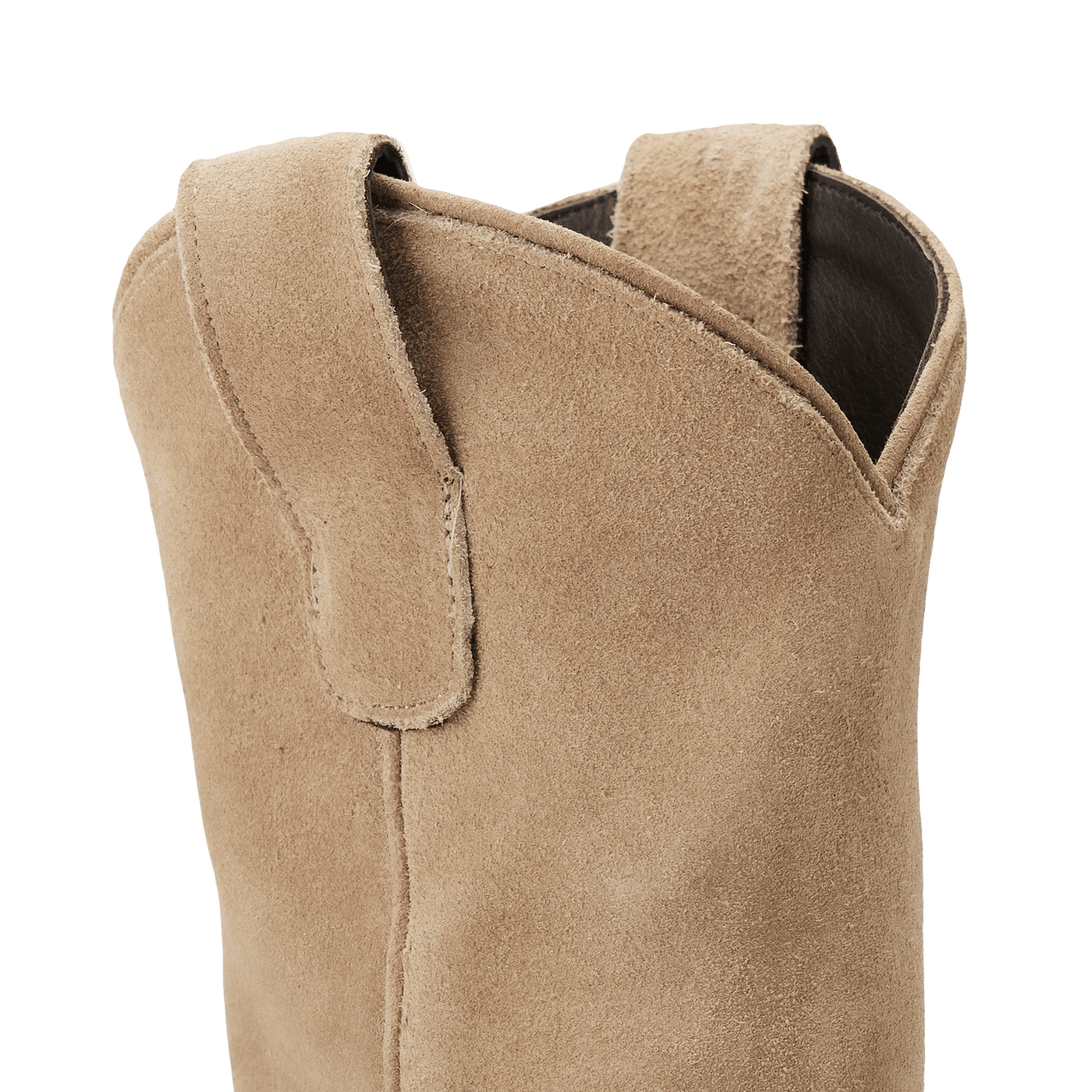 Lattesuede Plain Jane Midi Boot Detail