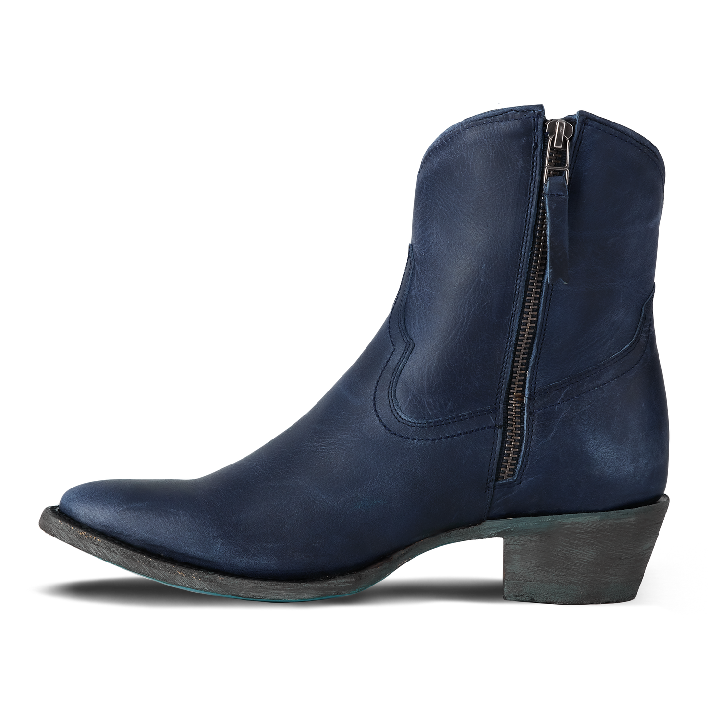 Plain Jane Bootie - Midnight Navy
