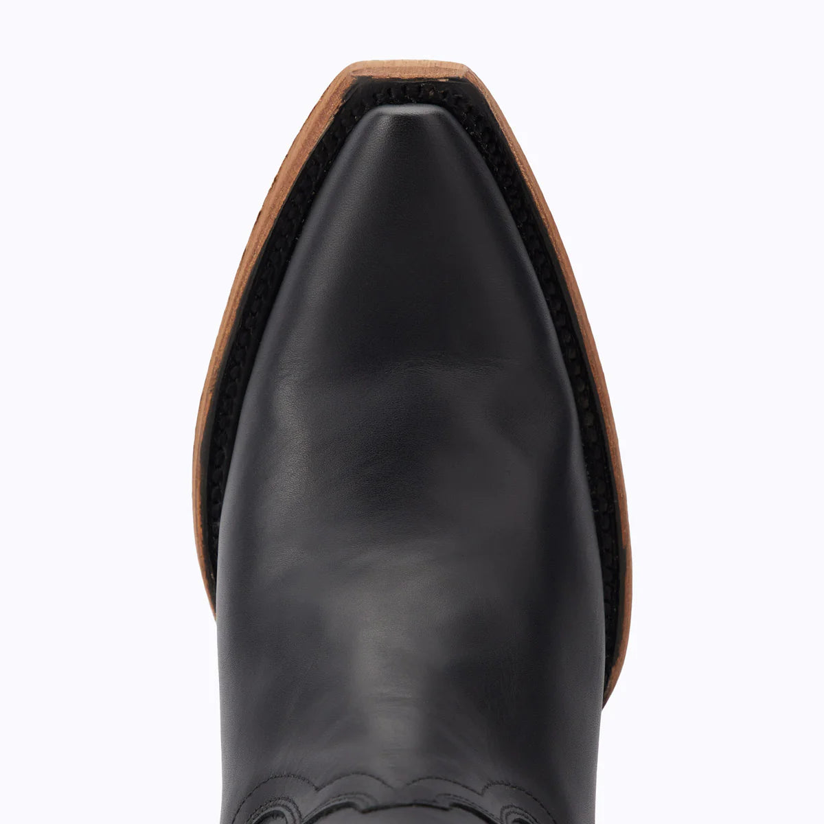 Emma Jane Jet Black Cowboy Boot Toe