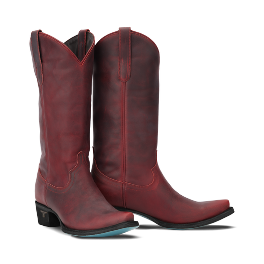 Smoldering Ruby Emma Jane Cowboy Boots