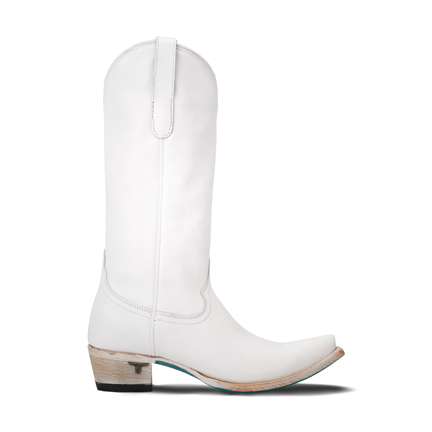 White Emma Jane cowboy boot