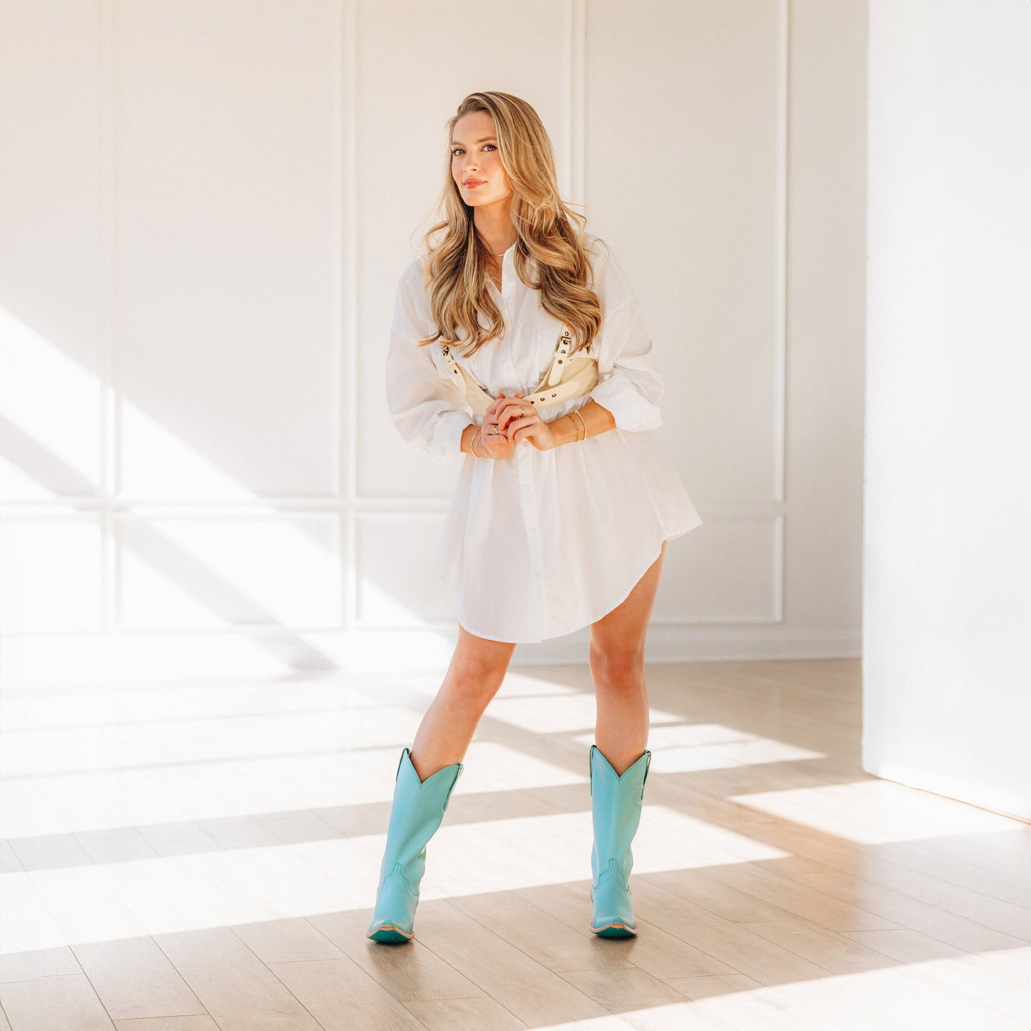 Emma Jane Boot - Turquoise Blaze