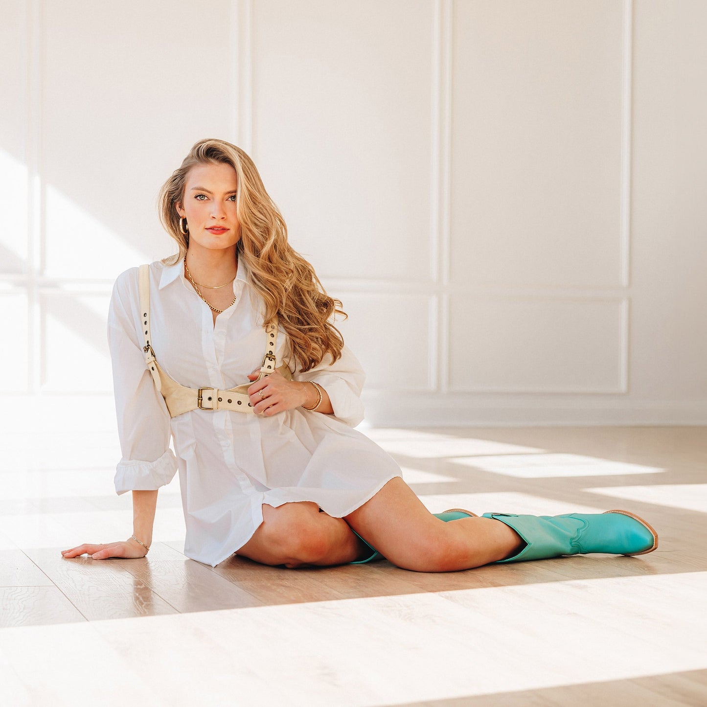 Emma Jane Boot - Turquoise Blaze