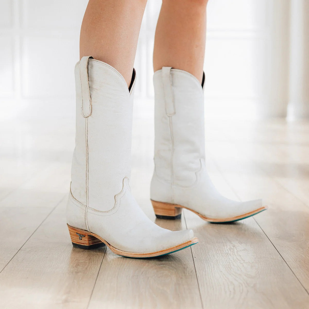 Emma Jane by Lane Boots, Ceramic Crackle Cowgirl Boots| Bourbon Cowgirl