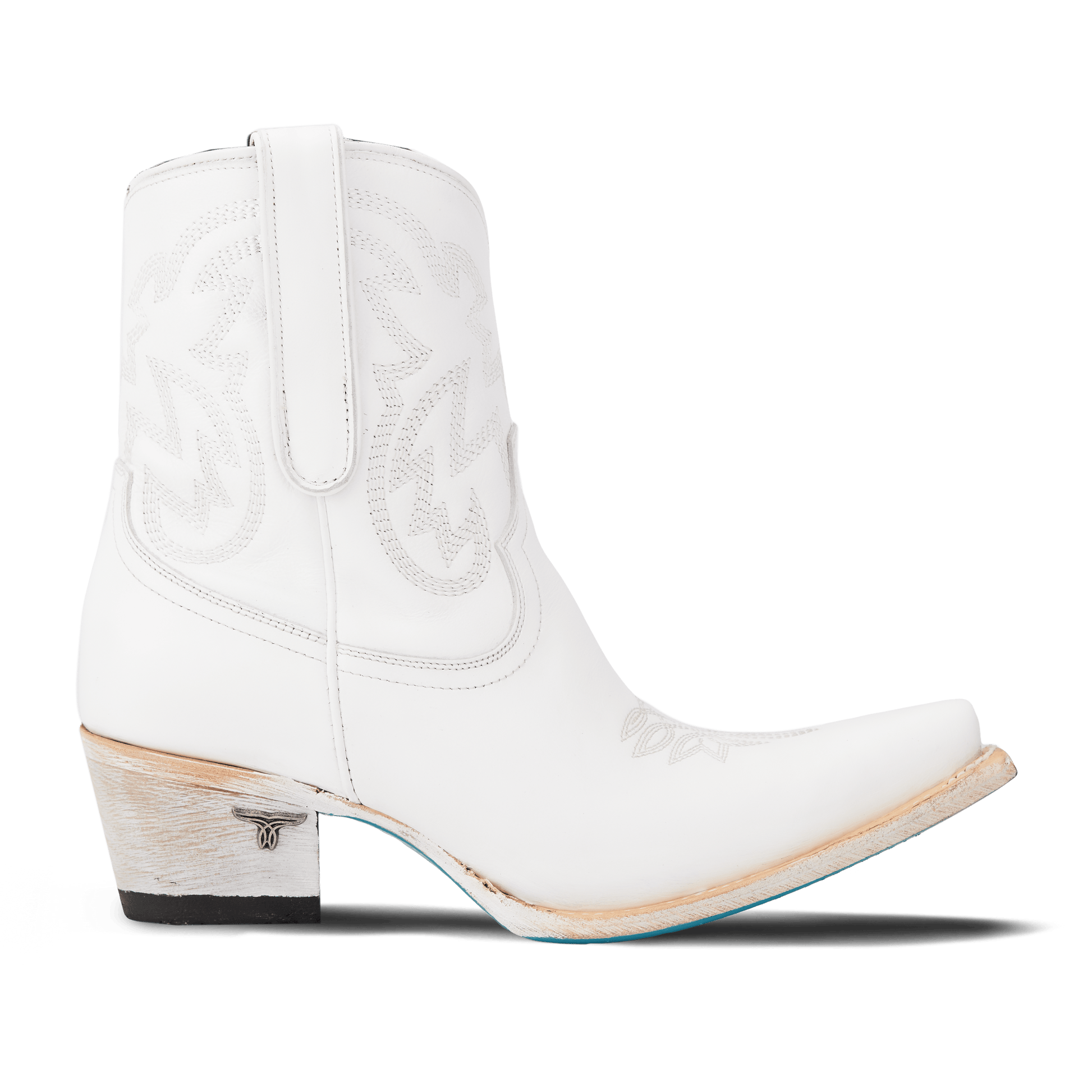 White Smokeshow Bootie Cowboy Boot