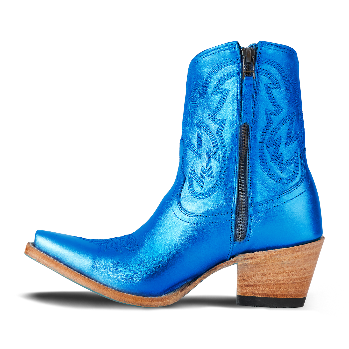 Metallic Cobalt Cowboy Boot for PS5