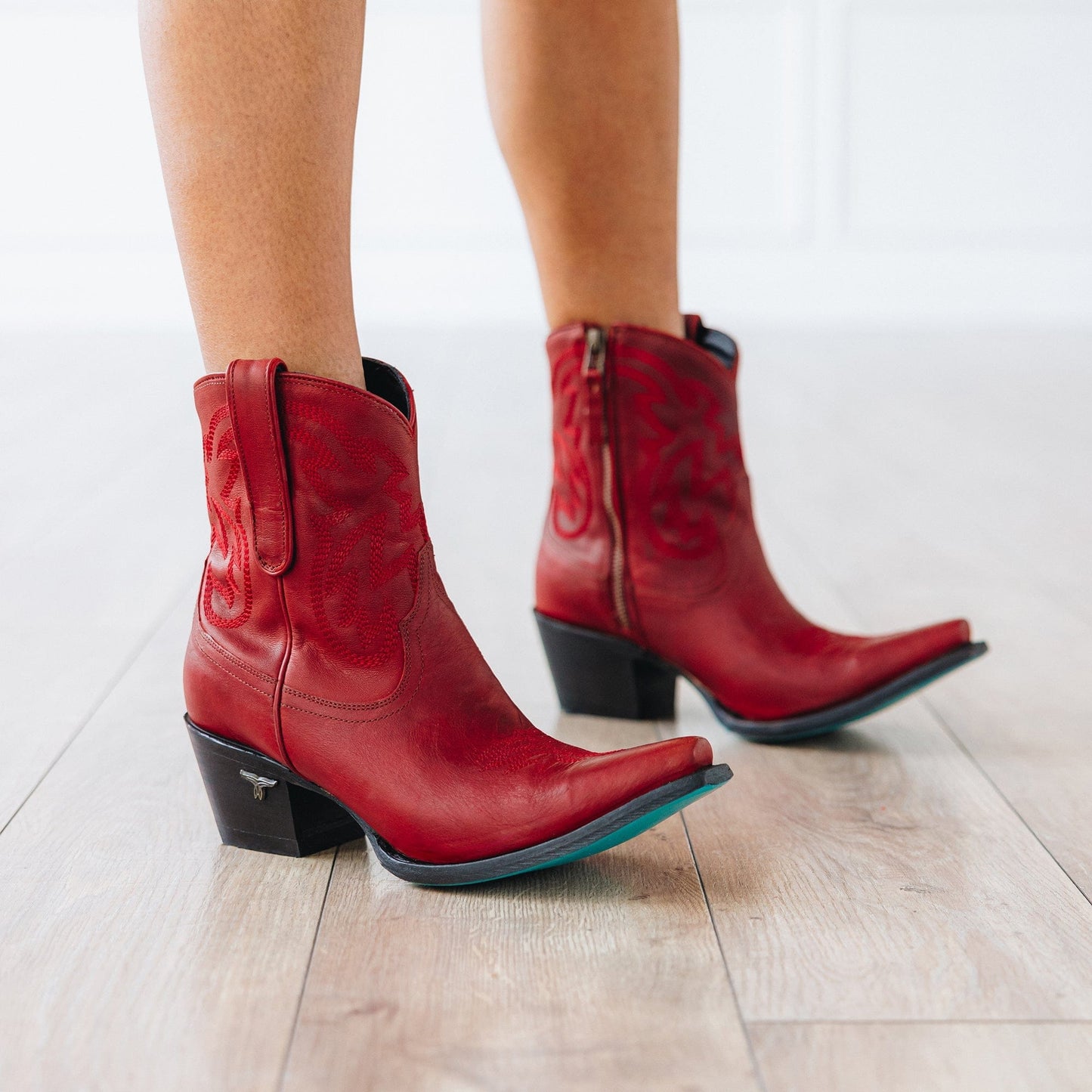 Red Smokeshow Bootie Boots