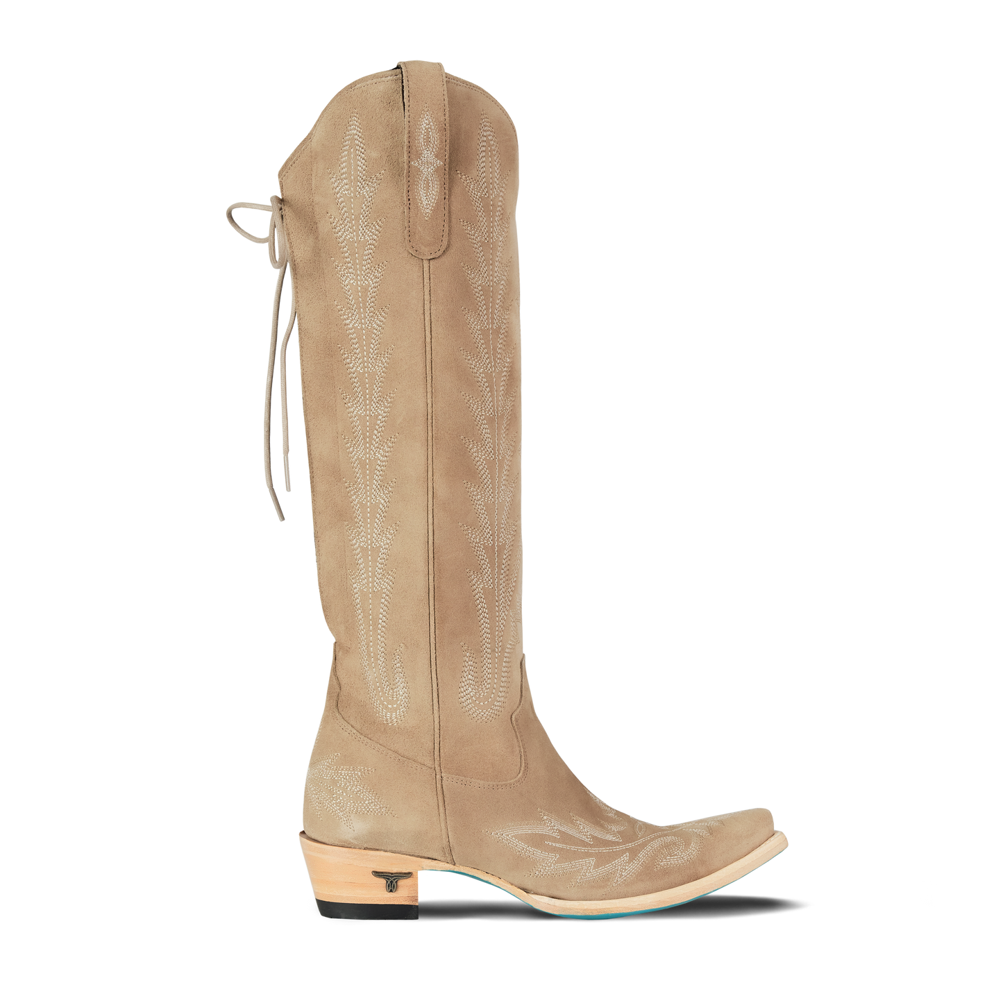 Lexington Knee High Corset - Latte Suede
