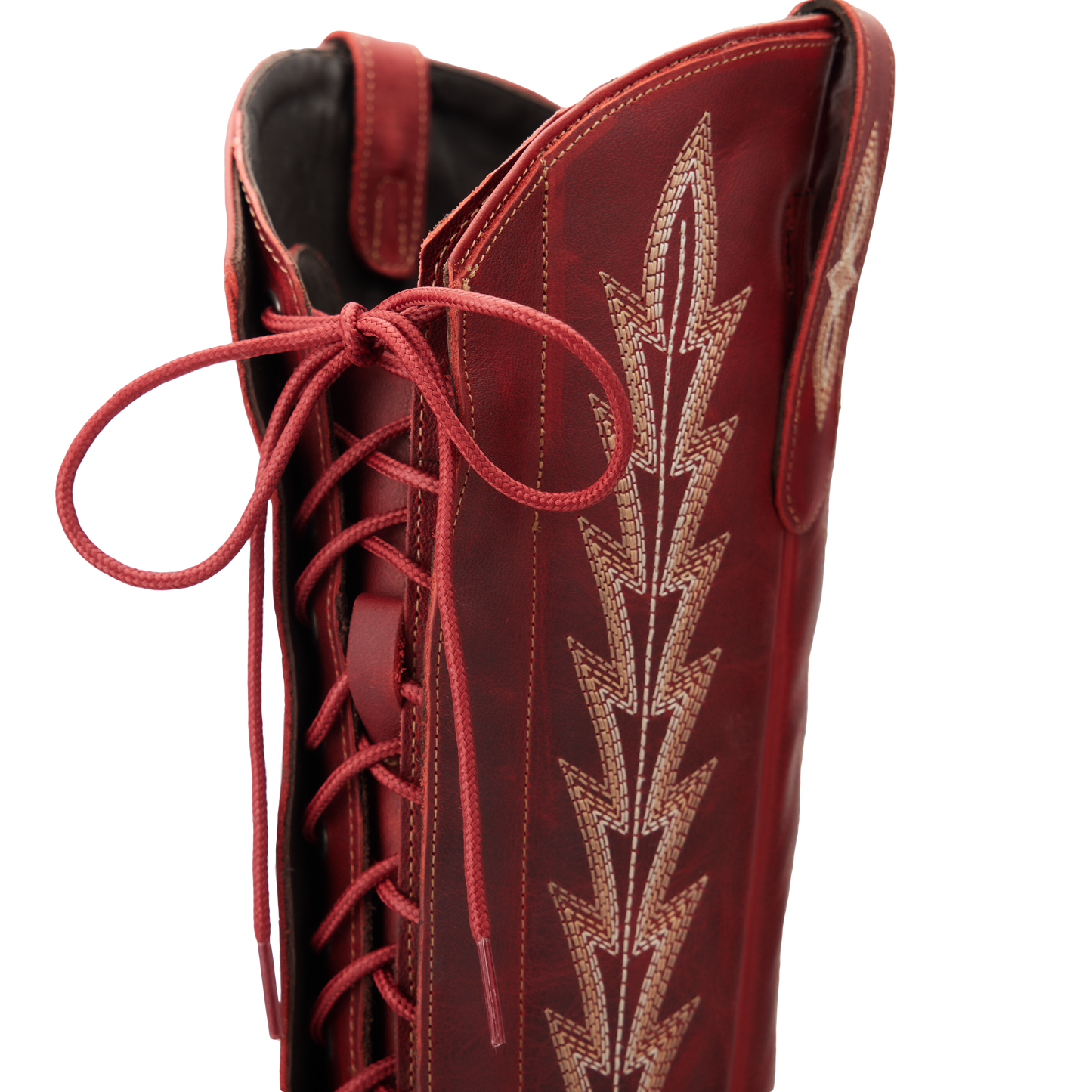 Lexington Knee High Corset - Smoldering Ruby