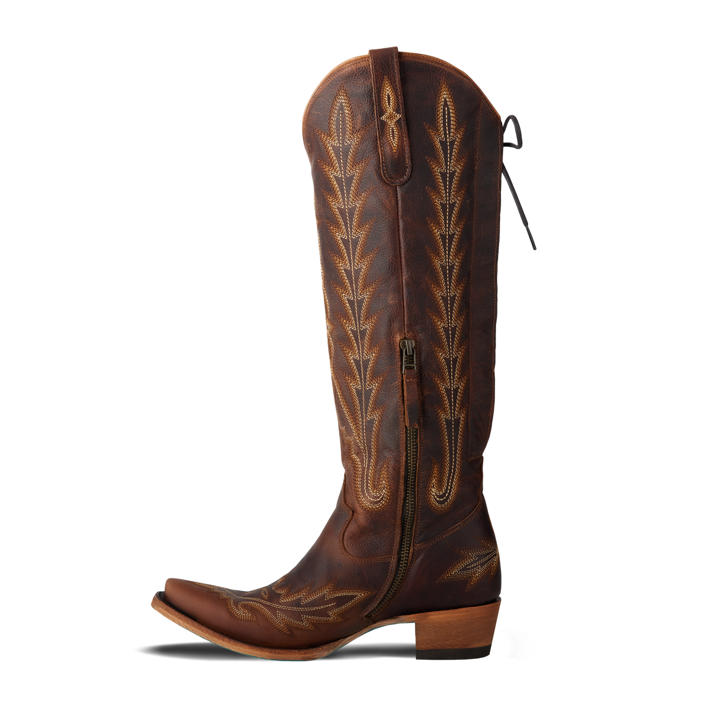 Lexington Knee High Corset - Cognac