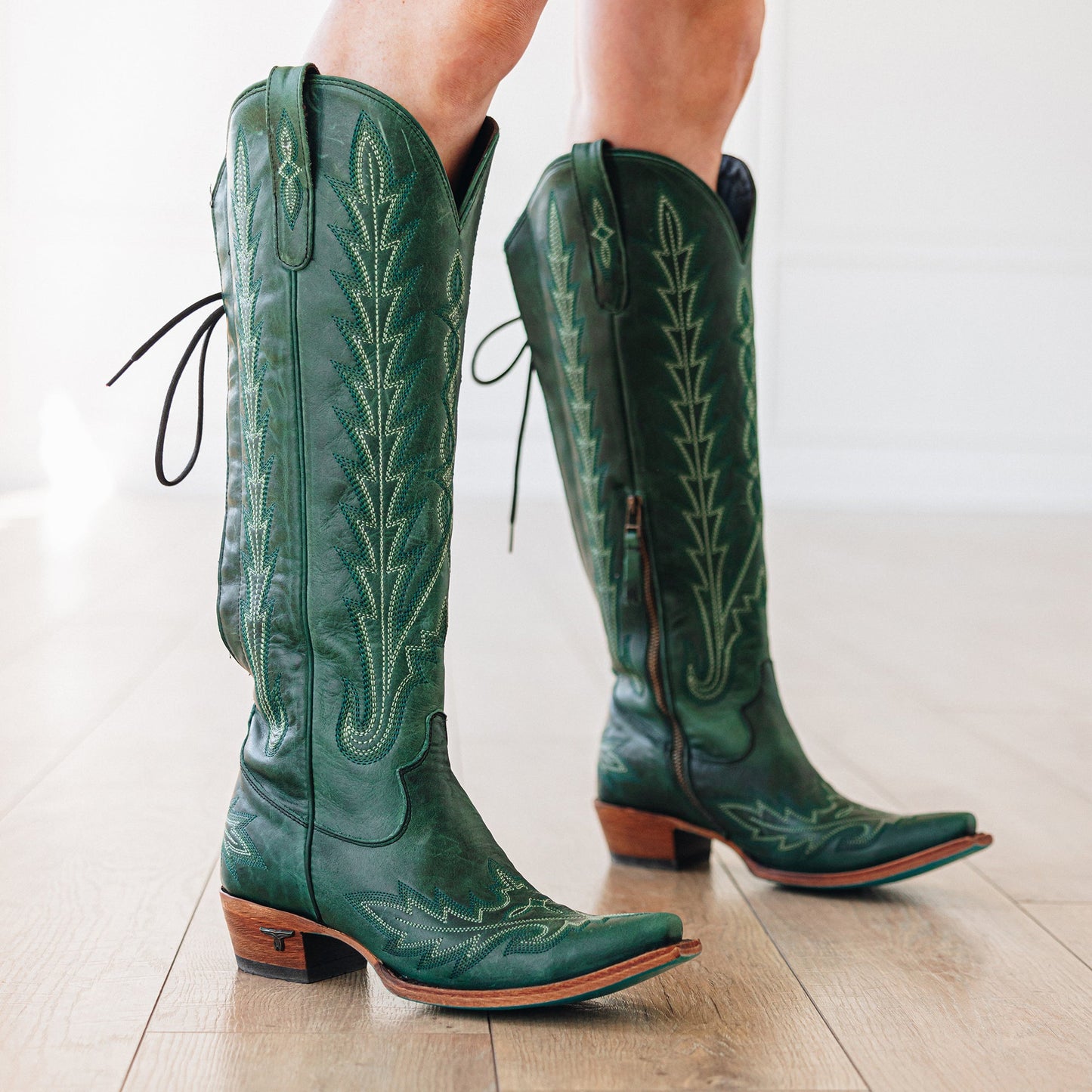 Lexington Knee High Corset - Emerald