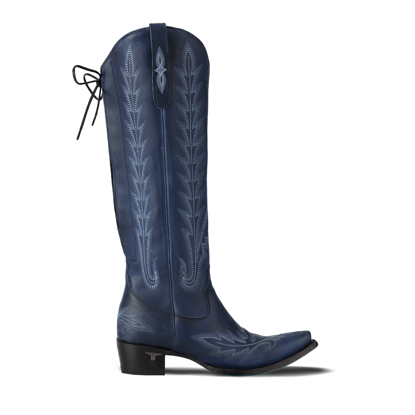 Midnight Navy Lexington Knee High Boot