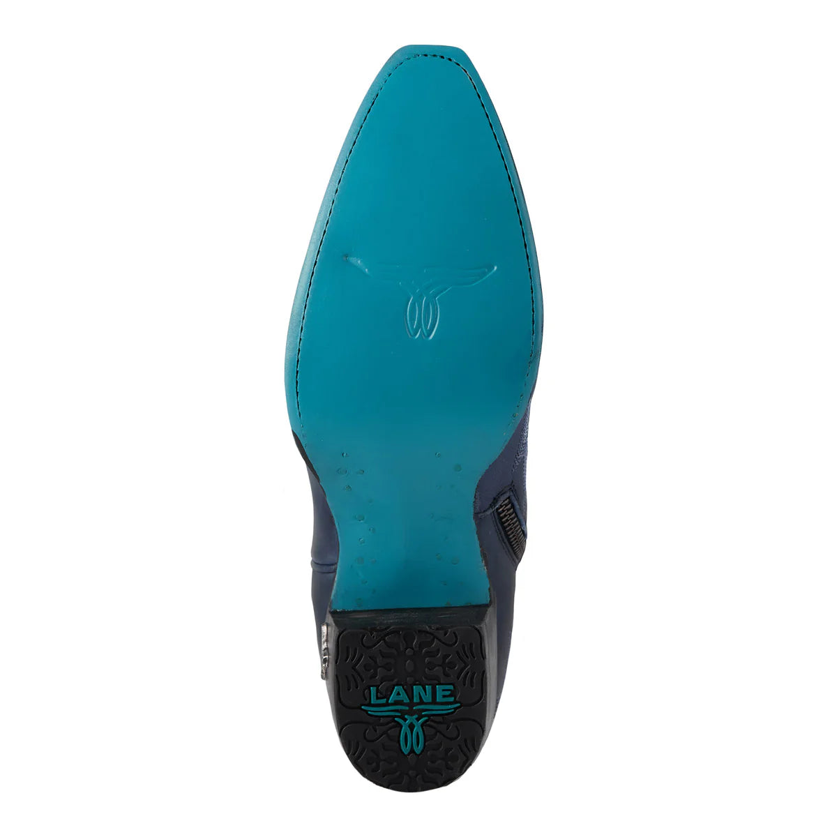 Lane Lexington knee-high midnight navy boot sole