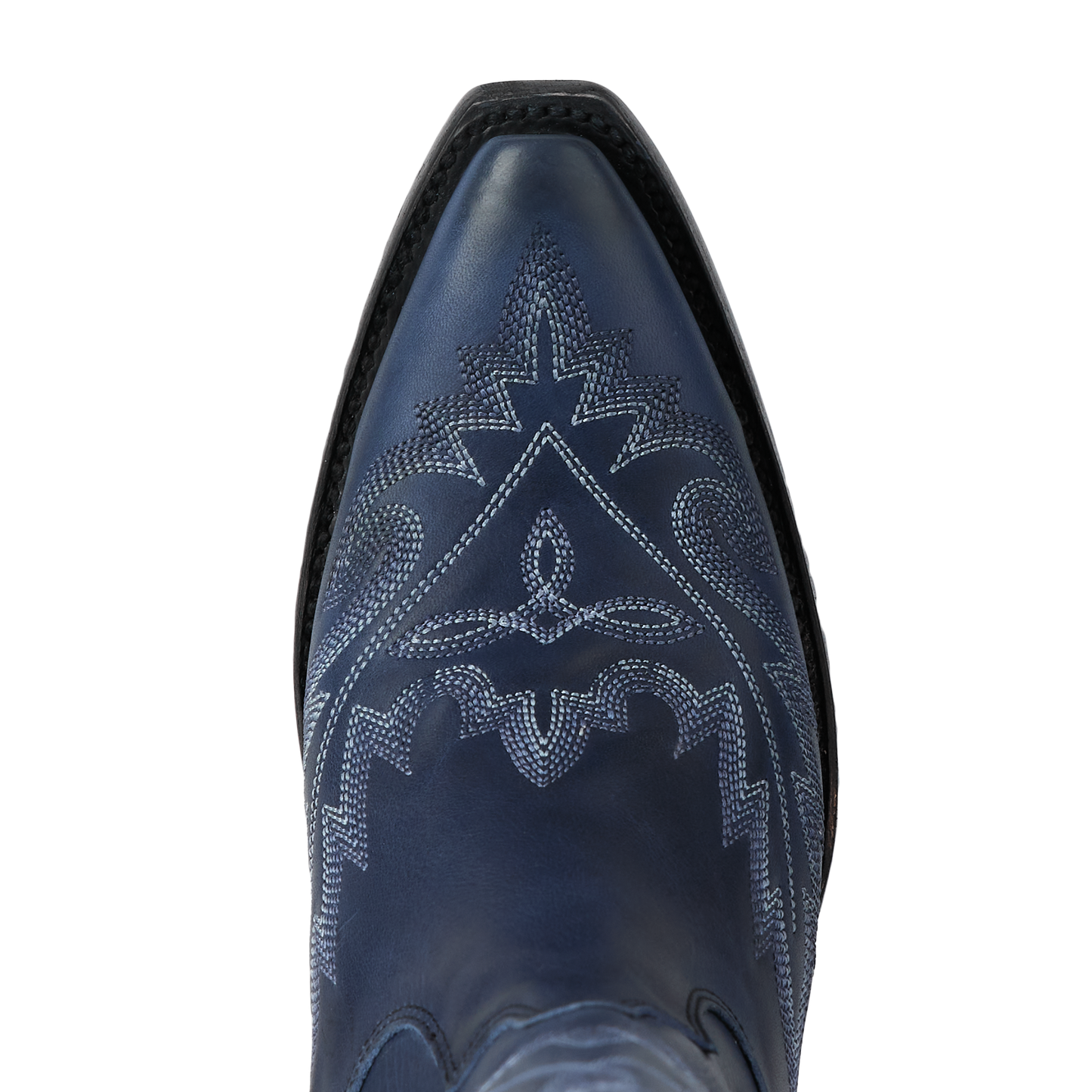 Midnight Navy Lexington Knee High Boot Detail