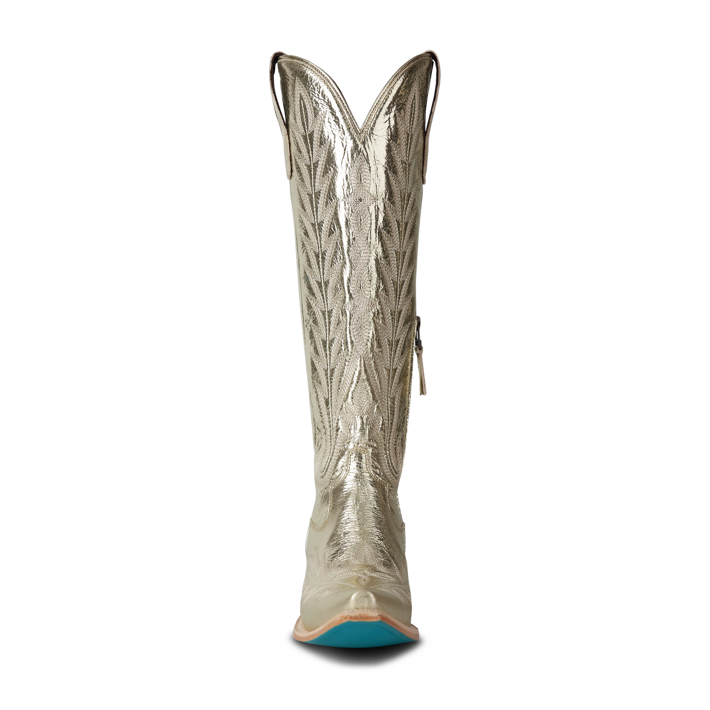Lexington Knee High Corset - Champagne Metallic