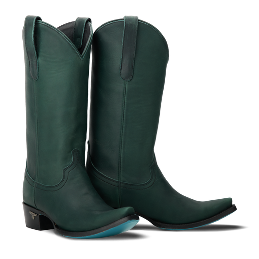 Emerald green Emma Jane cowboy boots