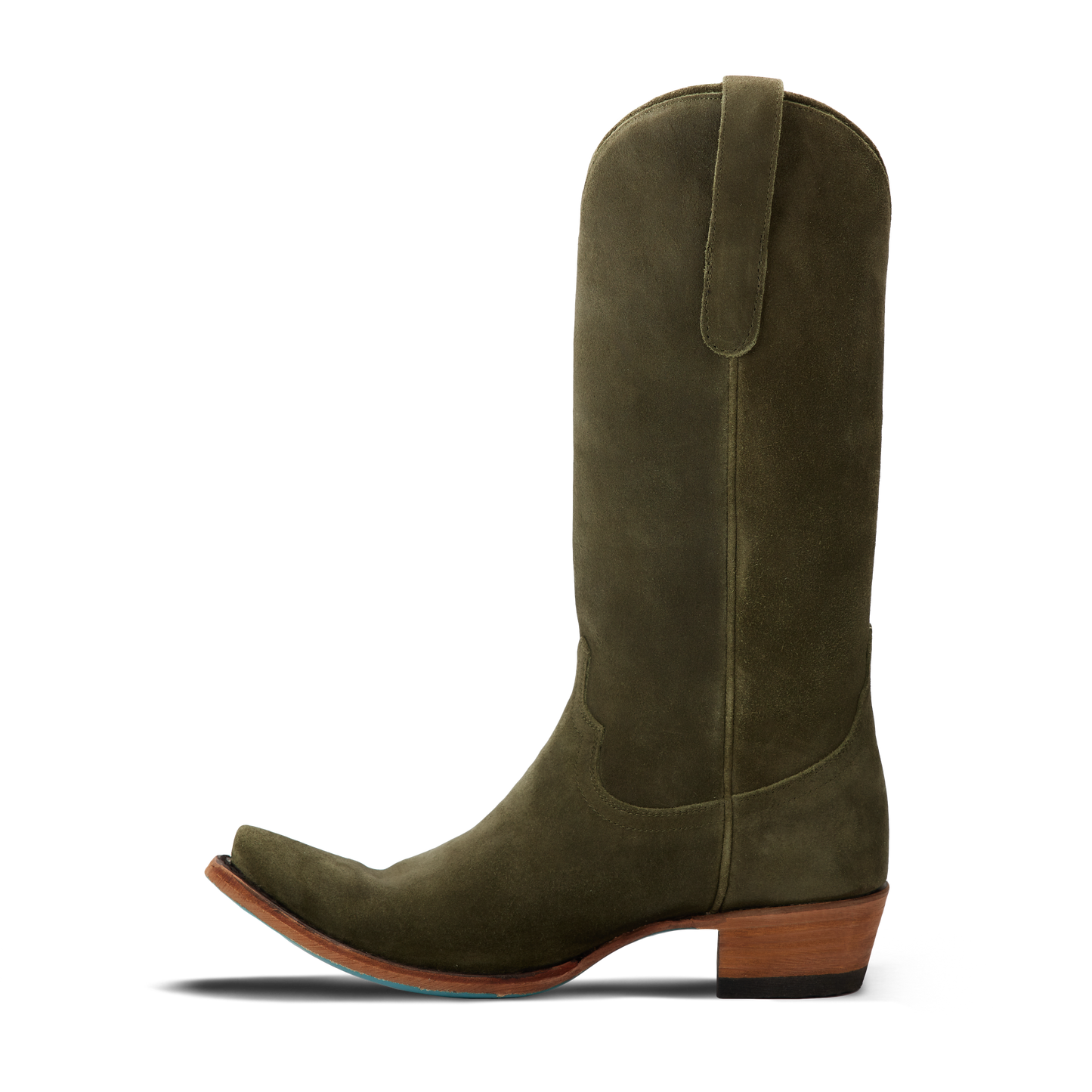 Emma Jane Boot - Olive Suede