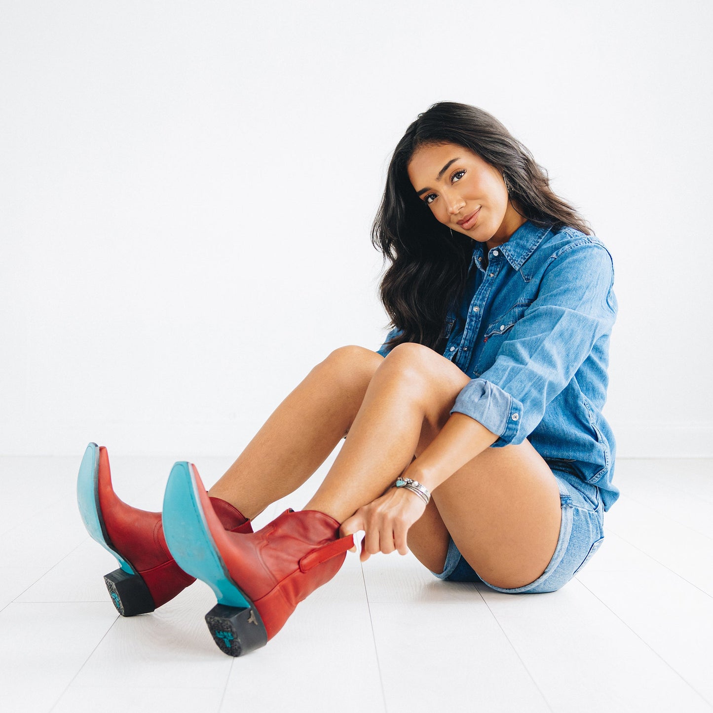 Emma Jane Bootie - Smoldering Ruby