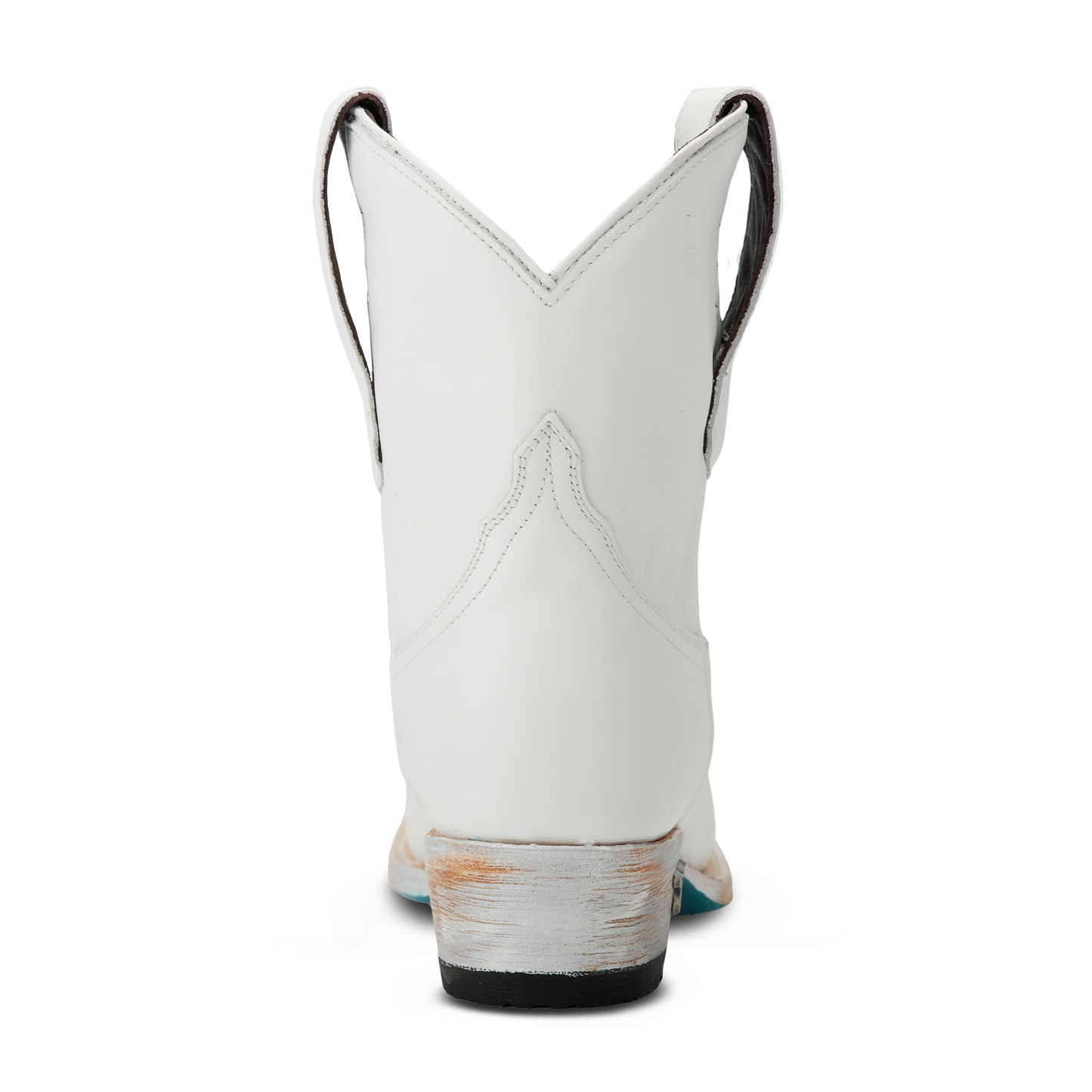 Emma Jane Bootie in Matte White