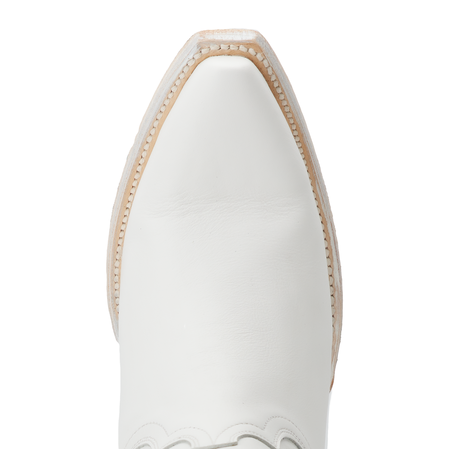 Emma Jane Bootie in Matte White